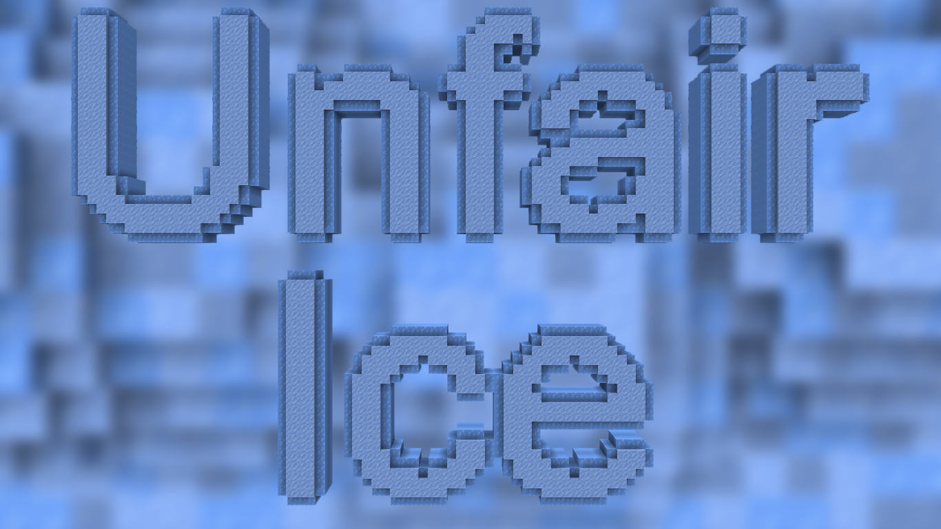 İndir Unfair Ice için Minecraft 1.16.4